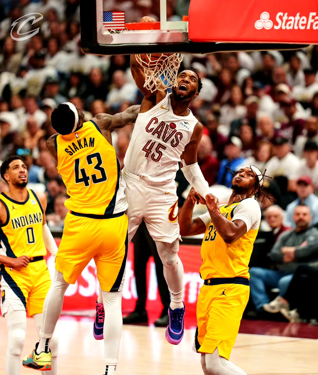 开拓者主场胜马刺，米切尔三分活跃