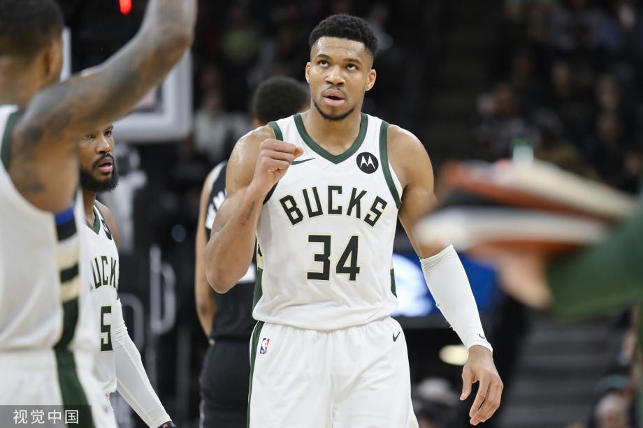 雄鹿击败马刺,保持不败纪录 雄鹿击败马刺,保持不败纪录